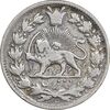 سکه 2 قران 1326 - 6 تاریخ وارو - VF35 - محمد علی شاه