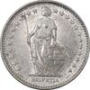 سکه 1 فرانک 2016 دولت فدرال - AU50 - سوئیس