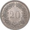 سکه 20 راپن 1985 دولت فدرال - AU50 - سوئیس
