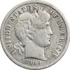 سکه 1 دایم 1909 باربر - EF45 - آمریکا