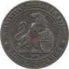 سکه 2 سنتیمو 1870 دولت موقت - VF35 - اسپانیا