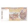 اسکناس 1000 فرانک 2002 - تک - UNC63 - جامعه اقتصادی کشورهای غرب آفریقا (ساحل عاج)
