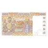 اسکناس 1000 فرانک 2002 - تک - UNC63 - جامعه اقتصادی کشورهای غرب آفریقا (ساحل عاج)