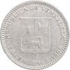 سکه 25 سنتیمو 1965 جمهوری چهارم - AU55 - ونزوئلا