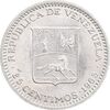 سکه 25 سنتیمو 1965 جمهوری چهارم - MS63 - ونزوئلا