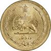 سکه 10 دینار 1317 برنز - MS63 - رضا شاه