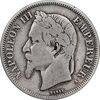 سکه 2 فرانک 1866 ناپلئون سوم - VF30 - فرانسه