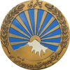 مدال صدمین سالگرد زادروز رضاشاه 2536 - با جعبه فابریک - AU - محمد رضا شاه