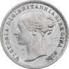 سکه 3 پنس 1876 ویکتوریا - AU - cleaned - انگلستان