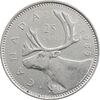 سکه 25 سنت 1985 الیزابت دوم - AU50 - کانادا