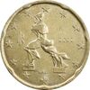 سکه 20 یورو سنت 2002 جمهوری - AU58 - ایتالیا