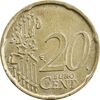 سکه 20 یورو سنت 2002 جمهوری - AU58 - ایتالیا