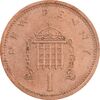 سکه 1 پنی 1974 الیزابت دوم - AU50 - انگلستان
