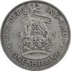 سکه 1 شیلینگ 1941 جرج ششم - تیپ 1 - EF40 - انگلستان