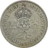 سکه 2 شیلینگ 1942 جرج ششم - VF35 - انگلستان
