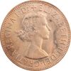 سکه 1 پنی 1967 الیزابت دوم - AU58 - انگلستان