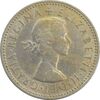 سکه 1 شیلینگ 1956 (سپر انگلیس) الیزابت دوم - AU55 - انگلستان