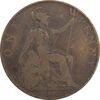 سکه 1 پنی 1910 ادوارد هفتم - F15 - انگلستان