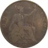 سکه 1 پنی 1910 ادوارد هفتم - F15 - انگلستان