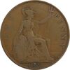سکه 1 پنی 1921 جرج پنجم - VF25 - انگلستان