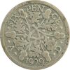 سکه 6 پنس 1929 جرج پنجم - VF25 - انگلستان