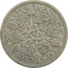 سکه 6 پنس 1932 جرج پنجم - VF20 - انگلستان سکه 6 پنس 1932 جرج پنجم - VF20 - انگلستان