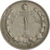 سکه 1 ریال 1348 - VF30 - محمد رضا شاه سکه 1 ریال 1348 - VF30 - محمد رضا شاه