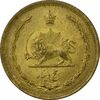 سکه 5 دینار 1320 برنز - MS62 - رضا شاه