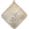 مدال نقره مسابقات کشتی 4 آبان 1340 - UNC - محمد رضا شاه