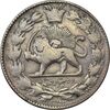 سکه 2000 دینار 1297 (مکرر پشت سکه) - VF25 - ناصرالدین شاه