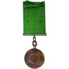 مدال برنز بپاداش خدمت (با روبان فابریک) - UNC - رضا شاه