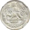 سکه 1000 دینار 1307 تصویری - MS64 - پک NGC - رضا شاه