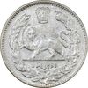 سکه 2000 دینار 1323 تصویری - AU50 - مظفرالدین شاه