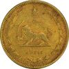 سکه 10 دینار 1316 برنز - 6 تاریخ کوچک - VF35 - رضا شاه