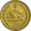 سکه 10 دینار 1318 برنز - MS63 - رضا شاه