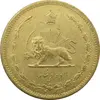 سکه 10 دینار 1317 برنز - MS63 - رضا شاه