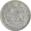 سکه 1000 دینار 1323 تصویری - EF40 - مظفرالدین شاه