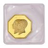 مدال طلا 5 گرمی بانک ملی (هشت ضلعی) - با پلمپ - PF67 - محمد رضا شاه