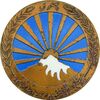 مدال صدمین سالگرد زادروز رضاشاه 2536 (با جعبه) - EF40 - محمد رضا شاه
