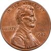سکه 1 سنت 1982 لینکلن (تاریخ کوچک) - MS63 - آمریکا