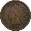 سکه 1 سنت 1901 سرخپوستی - VF30 - آمریکا