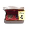 مدال یادبود صادق هدایت 1391 - با جعبه فابریک - جمهوری اسلامی