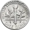 سکه 1 دایم 1960D روزولت - AU58 - آمریکا