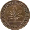 سکه 2 فینیگ 1963F جمهوری فدرال - EF45 - آلمان