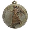 مدال برنز آویز افتخار سازمان تربیت بدنی ایران (نقره ای) - EF45 -  محمد رضا شاه