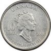 سکه 10 سنت (سال داوطلبان) 2001 الیزابت دوم - AU50 - کانادا
