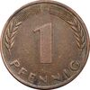 سکه 1 فینیگ 1967G جمهوری فدرال - EF45 - آلمان