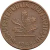 سکه 1 فینیگ 1968D جمهوری فدرال - EF40 - آلمان