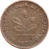 سکه 1 فینیگ 1970D جمهوری فدرال - EF45 - آلمان