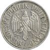 سکه 1 مارک 1962F جمهوری فدرال - EF45 - آلمان